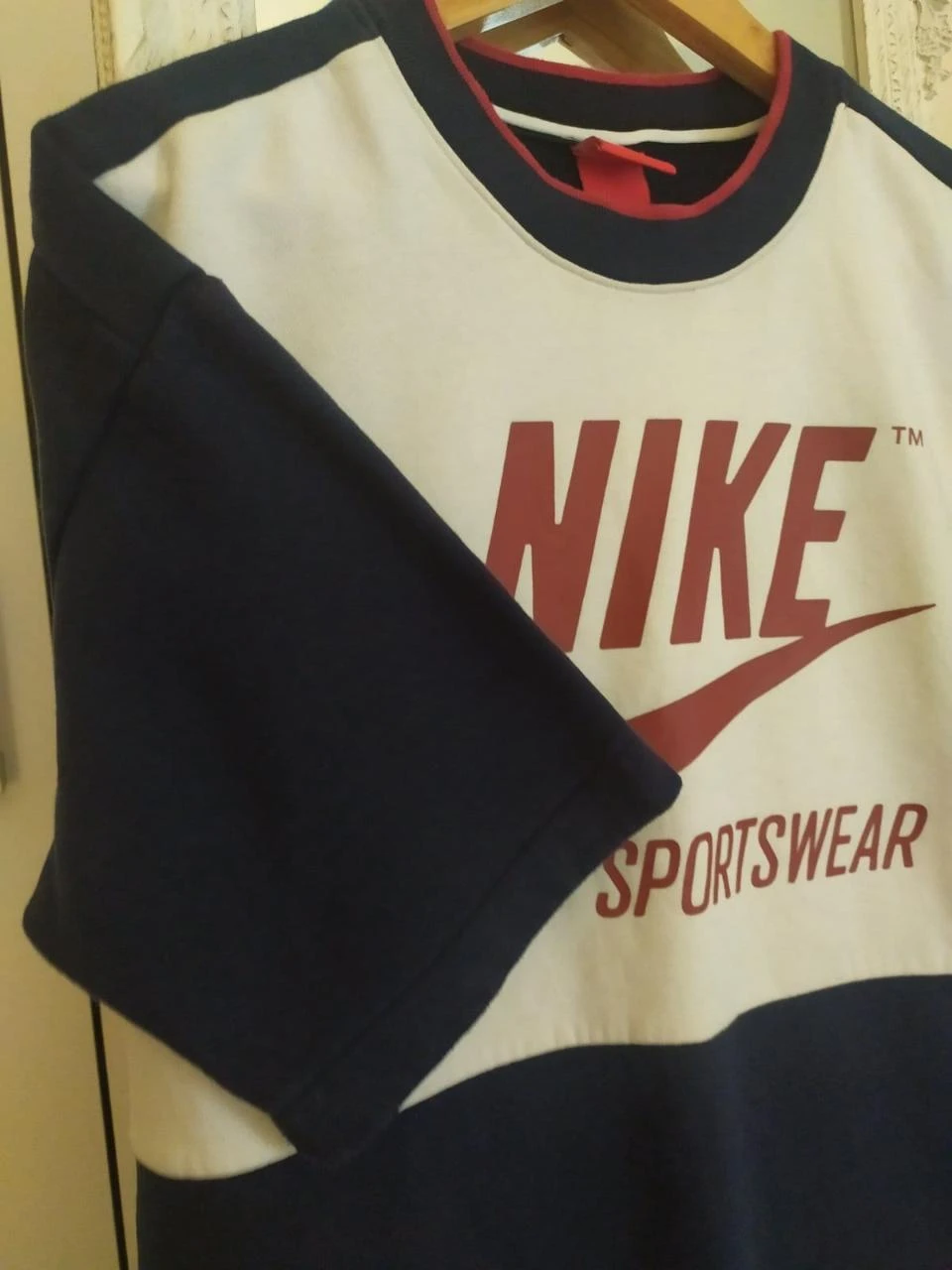 Nike Y2K Fleece Oversized Logo T-Shirt White M – photo 9